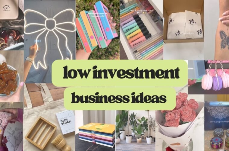 20 Low Investment Business Ideas for Beginners